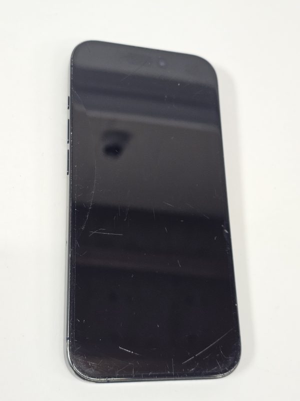 apple iphone 15 pro 128gb titanium blauw 88% accu