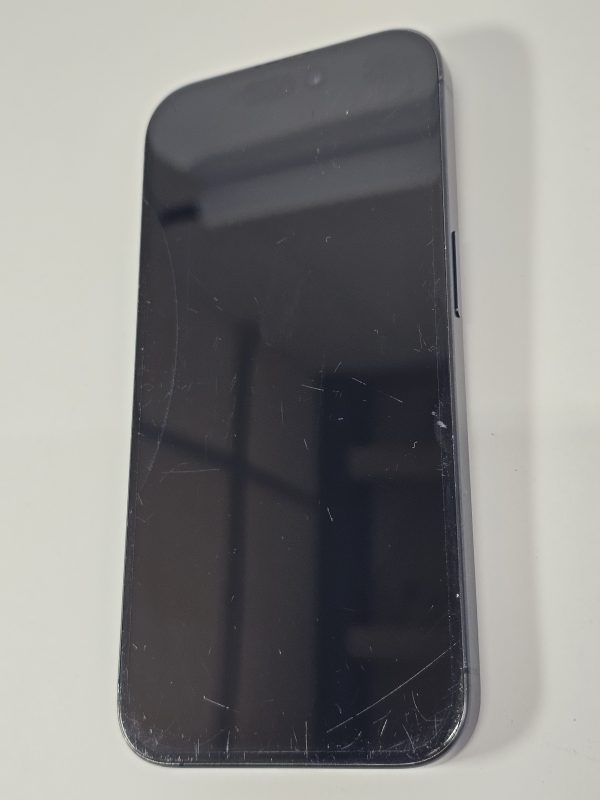 apple iphone 15 pro 128gb titanium blauw 88% accu