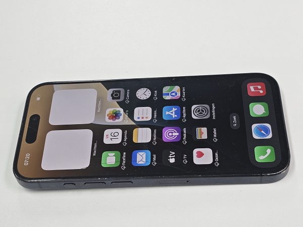 apple iphone 15 pro 128gb titanium blauw 88% accu