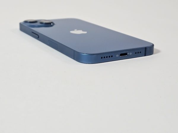 apple iphone 13 128gb blauw 78% batterijcapaciteit zijaanzicht