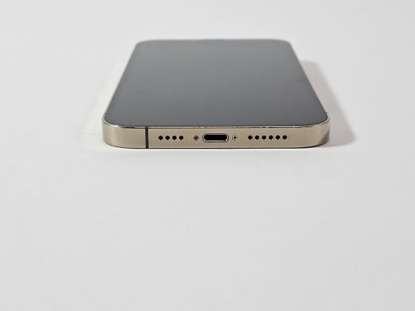 apple iphone 13 pro max 128gb goud 77% accu voorkant