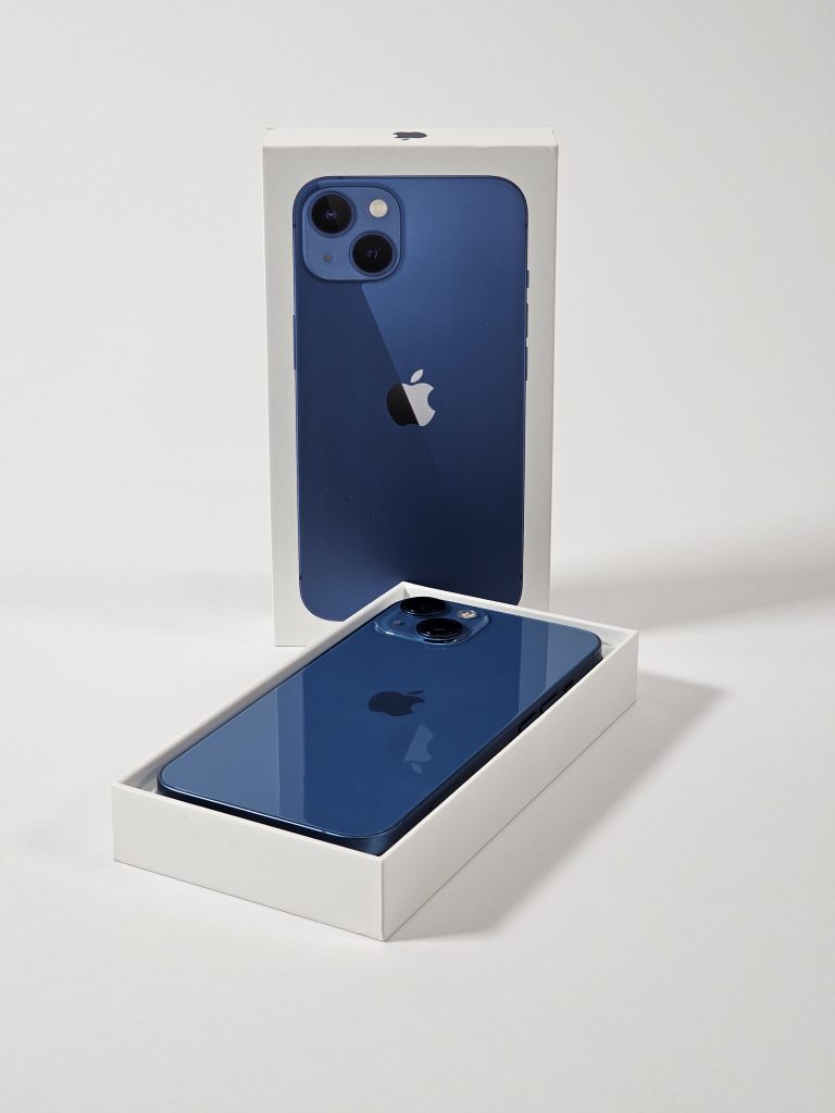 apple iphone 13 128gb blauw 86% batterijcapaciteit doos