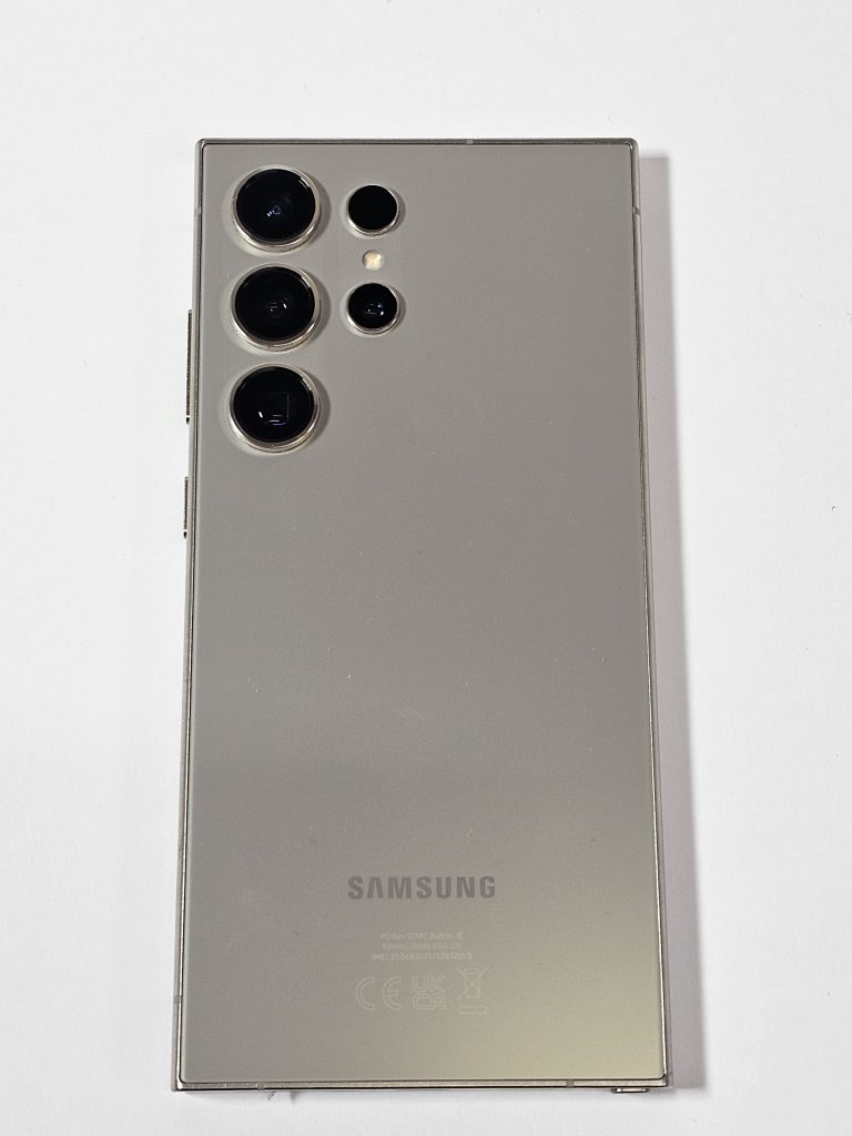 samsung galaxy s24 ultra 256gb grijs achterkant