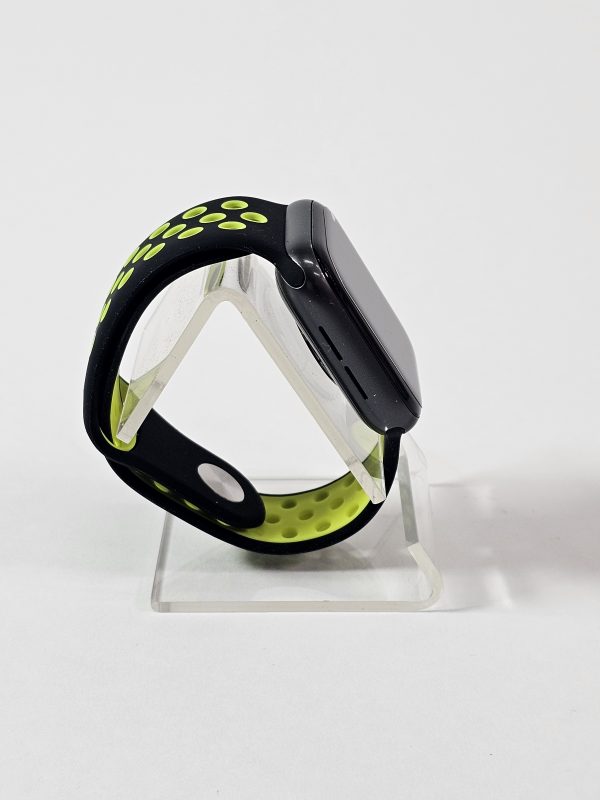 apple watch series 5 40mm zwart zwart met groen band