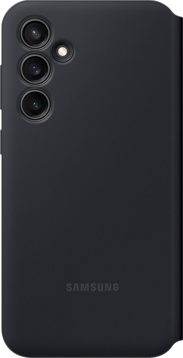 samsung galaxy s23 fe hoesje smart view wallet case zwart