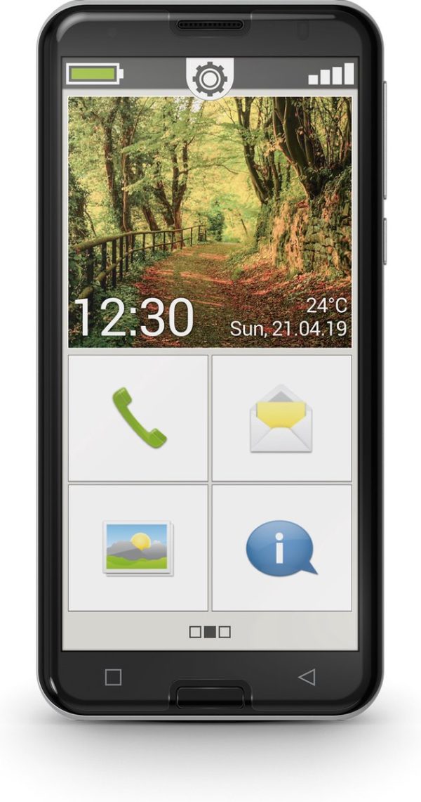 emporia smart 3 16gb zwart voorkant