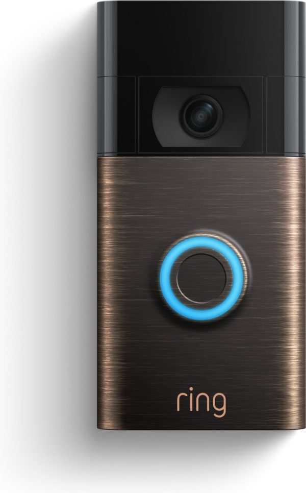 ring battery video doorbell 2 draadloos hd video brons va
