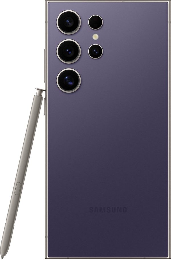 samsung galaxy s24 ultra 256gb titanium paars achterkant