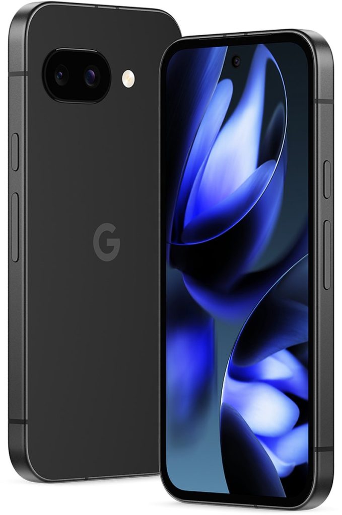 google pixel 9a 128gb zwart vooraanzicht