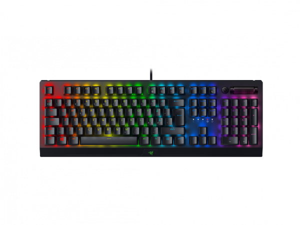 razer blackwidow v3 keyboard qwerty green switch nordic voorkant