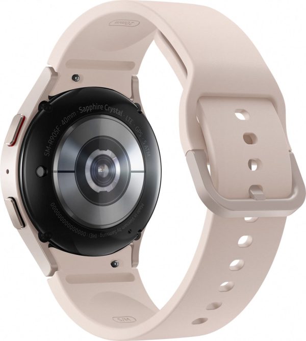 samsung galaxy watch 5 smartwatch 40mm roze achterkant