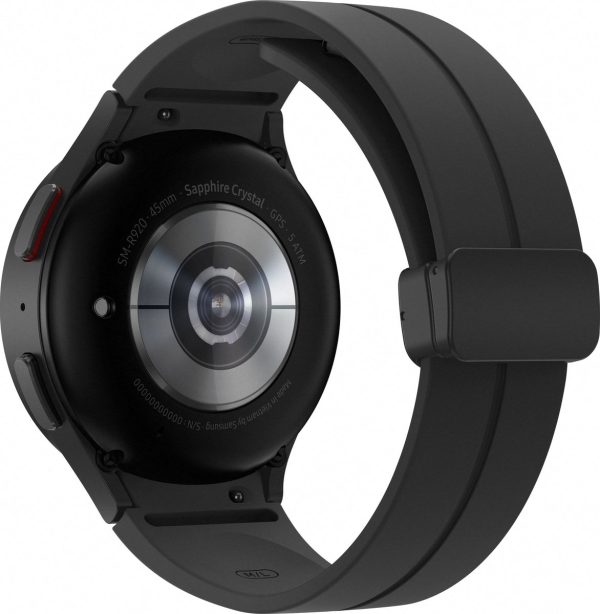 samsung galaxy watch 5 pro 45 mm bluetooth zwart achterkant