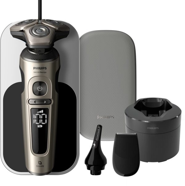 philips scheerapparaat sp9883/36 nat en droog 9000 serie detail