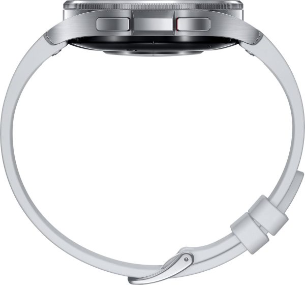 samsung galaxy watch 6 classic 47mm zilver zijkant