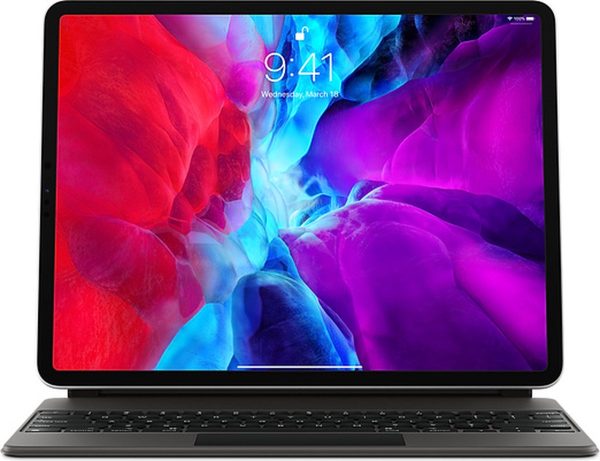 apple magic keyboard ipad pro 12.9 (3e/4e gen) qwerty us voorkant