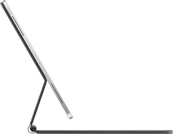 apple magic keyboard ipad pro 12.9 (3e/4e gen) qwerty us zijkant