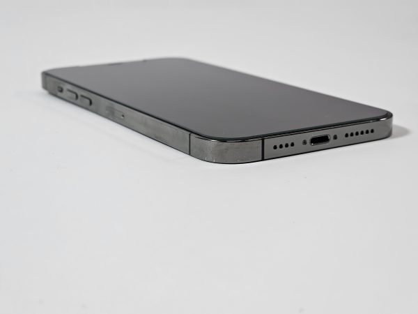 apple iphone 12 pro max 128gb grafiet 88% batterij zijkant