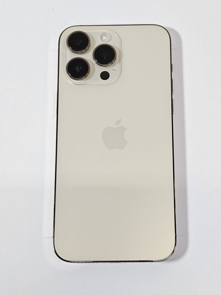 apple iphone 14 pro max 128gb goud 82% accu achterkant