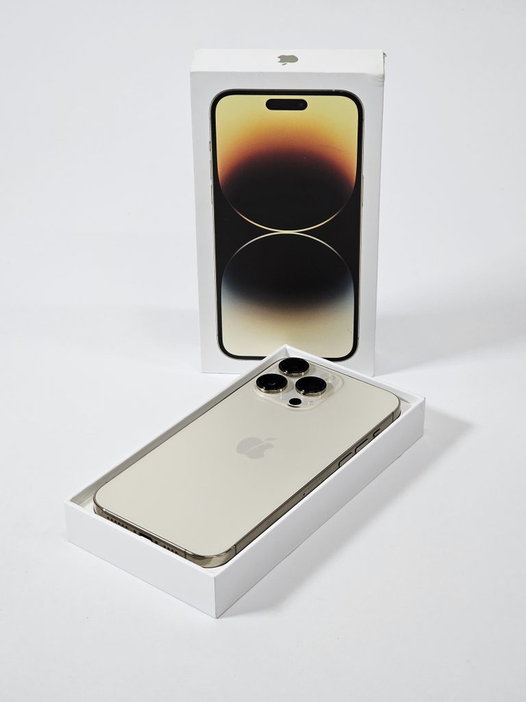 apple iphone 14 pro max 128gb goud 82% accu doos