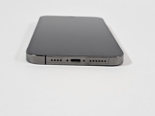 apple iphone 12 pro max 256gb grafiet 74% batterij voorkant