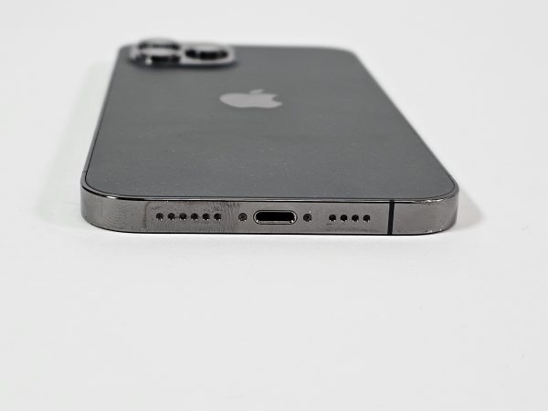 apple iphone 12 pro max 256gb grafiet 74% batterij voorkant