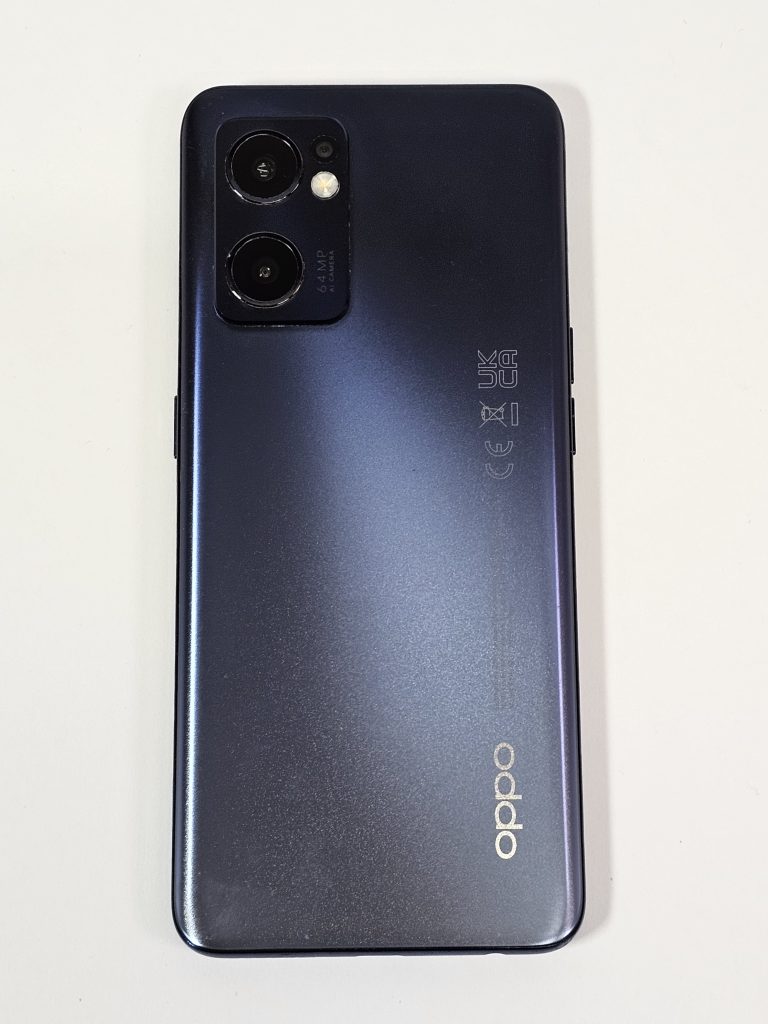 oppo find x5 lite 256 gb blauw bovenzijde achterkant