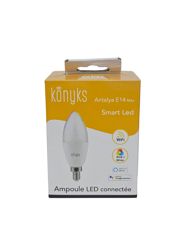 konyks antalya e14 max easy smart wifi lamp led