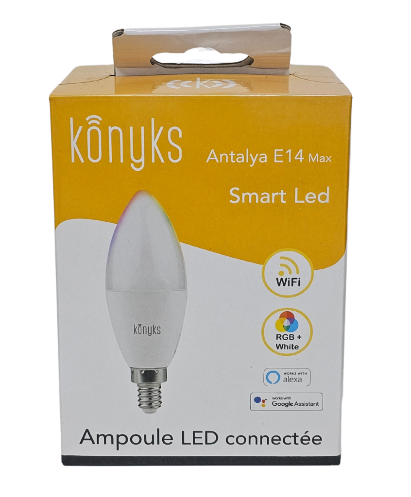 konyks antalya e14 max easy smart wifi lamp led