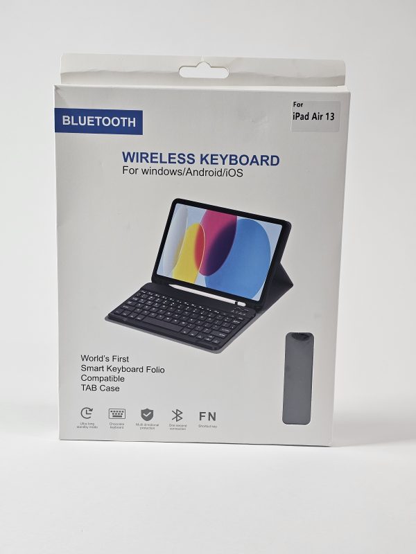 qwerty keyboard case ipad pro 12.9 & air 13 inch (2024)