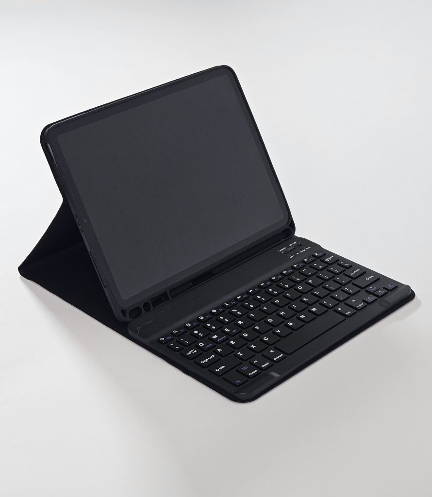 qwerty bluetooth keyboard case ipad air 4/5/6 (2020–2025)