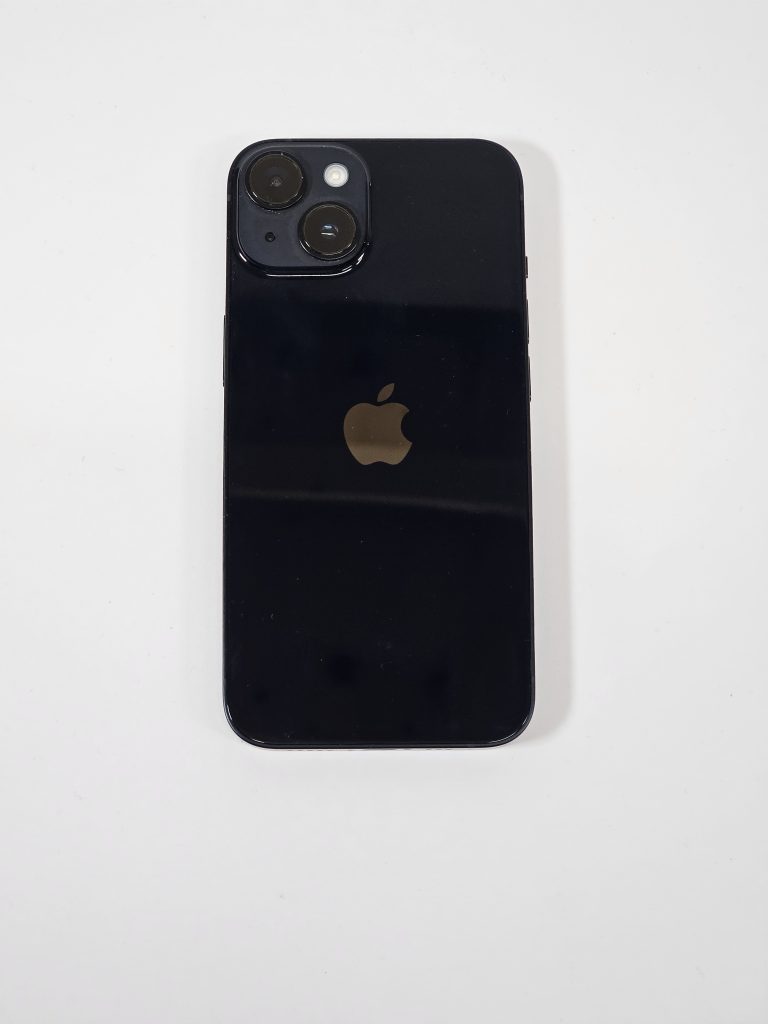 apple iphone 14 128gb zwart 97% accu bovenaanzicht