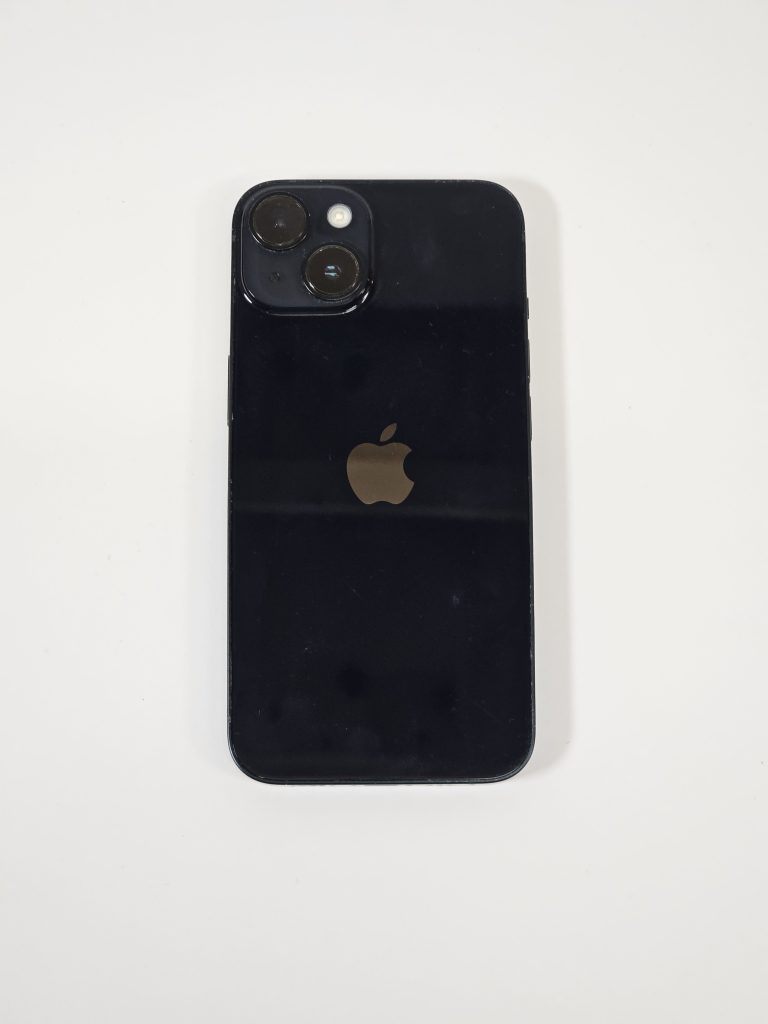 apple iphone 14 128gb zwart 85% accu bovenaanzicht