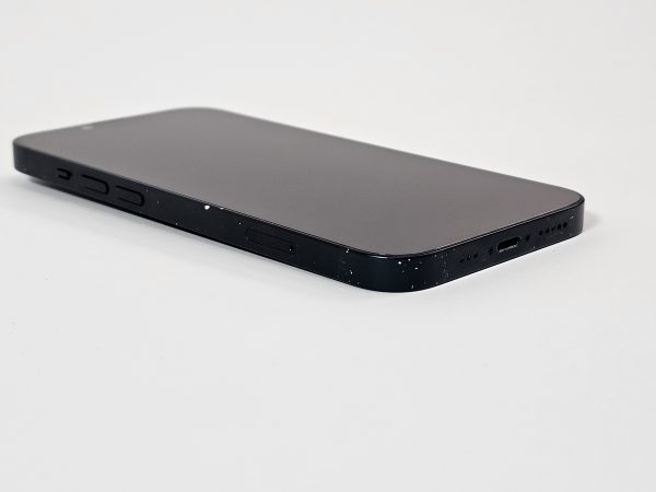 apple iphone 14 128gb zwart 85% accu zijkant