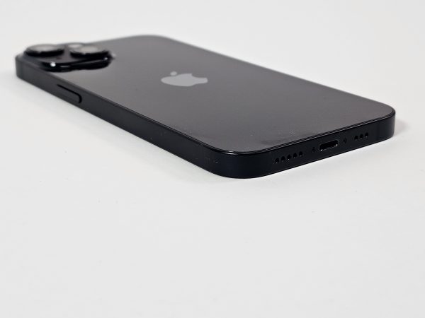 apple iphone 14 128gb zwart 89% accu zijkant