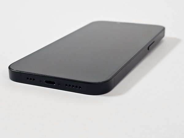 apple iphone 14 128gb zwart 89% accu zijkant