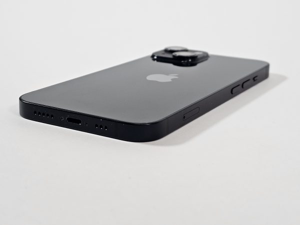 apple iphone 14 128gb zwart 88% accu zijkant