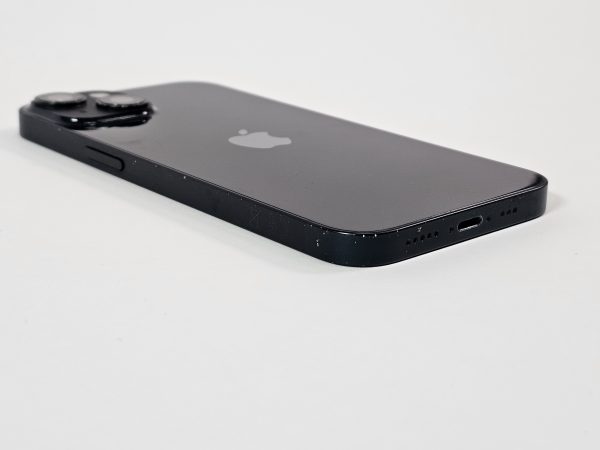apple iphone 14 128gb zwart 87% accu zijkant