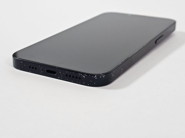 apple iphone 14 128gb zwart 88% accu zijkant