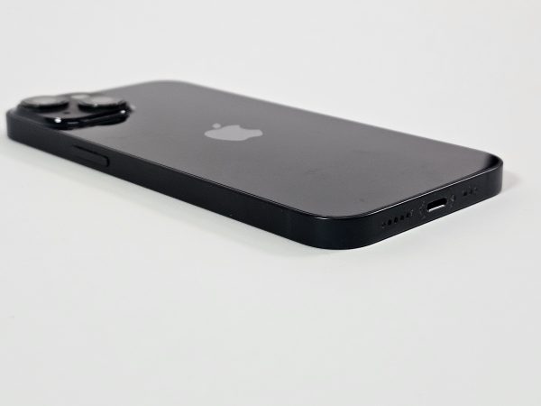 apple iphone 14 128gb zwart 85% accu zijkant
