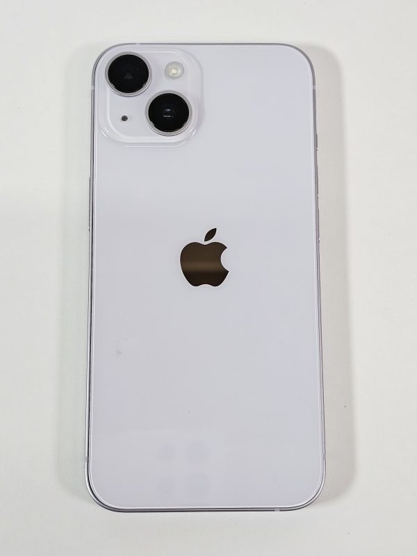 apple iphone 14 128gb paars 95% accu achterkant