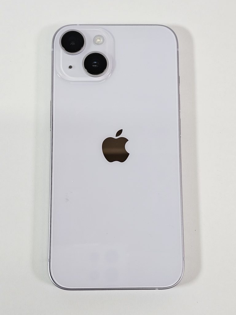 apple iphone 14 128gb paars 95% accu achterkant