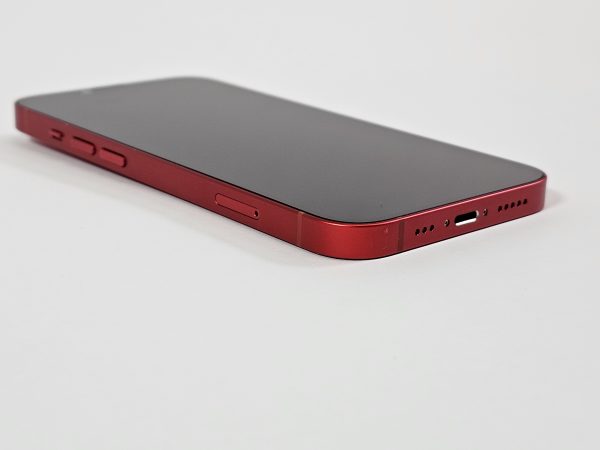 apple iphone 14 128gb rood 89% accu zijkant