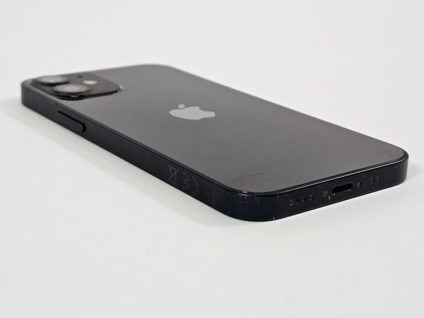 apple iphone 12 mini 64gb zwart 85% accu zijkant