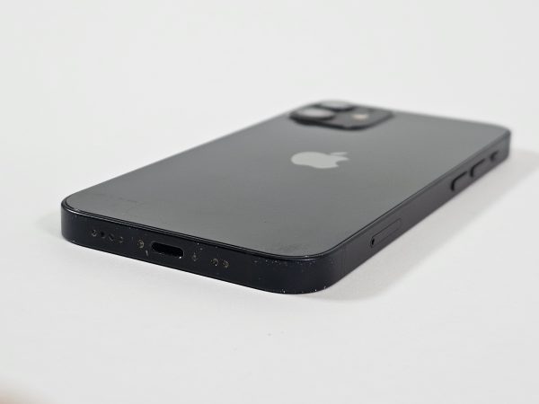 apple iphone 12 mini 64gb zwart 85% accu zijkant