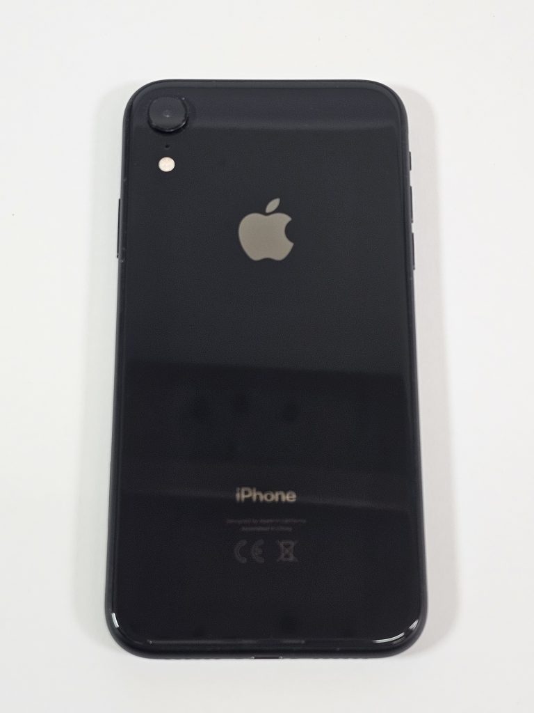 apple iphone xr 128gb zwart 88% accu achterzijde