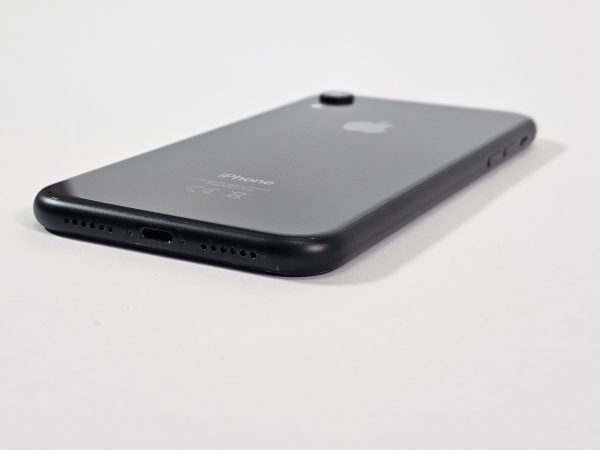 apple iphone xr 128gb zwart 88% accu zijkant