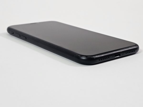apple iphone xr 128gb zwart 88% accu zijkant