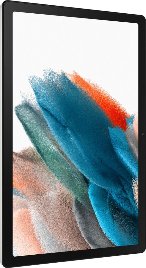 samsung galaxy tab a8 (2022) 64gb 10.5 inch zilver zijkant