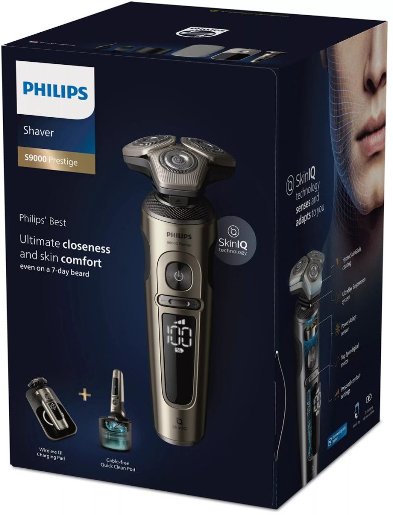 philips scheerapparaat sp9883/36 nat en droog 9000 serie