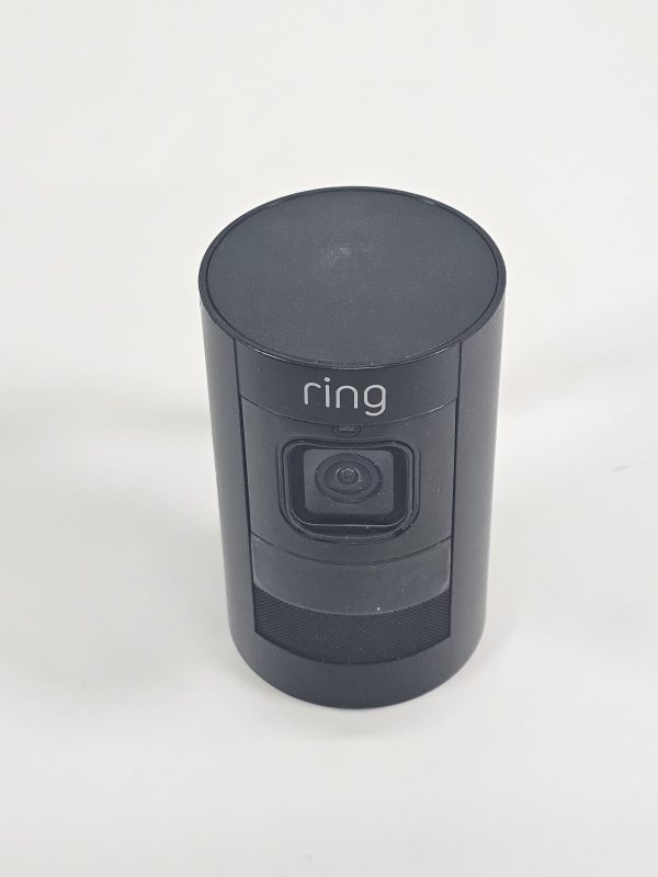 ring stick up cam elite wired zwart